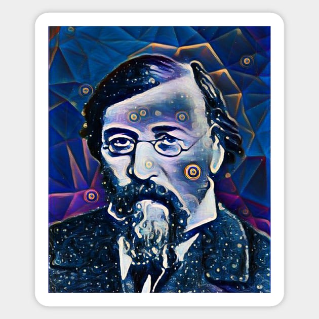 Nikolay Chernyshevsky Portrait | Nikolay Chernyshevsky Artwork 5 Sticker by JustLit